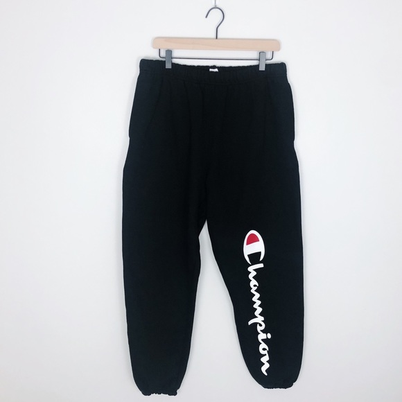 SOLD Champion Mens Reverse Weave Logo Joggers - Picture 2 of 6